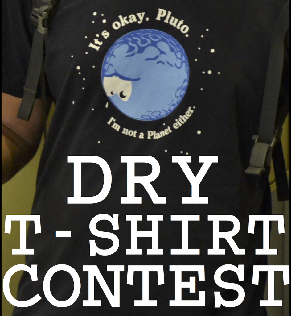 Dry T-shirt Contest Nerd Nite Amsterdam